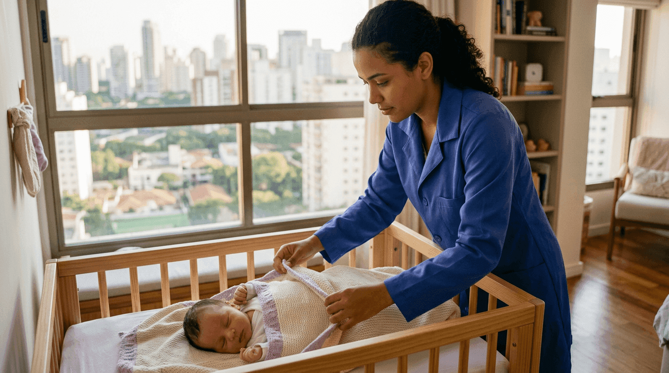 Babá para recém-nascido em São Paulo: cuidados e preço